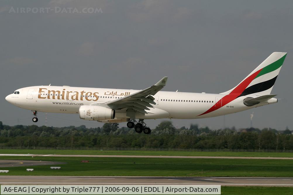 A6-EAG, 2001 Airbus A330-243 C/N 396, Airbus 330 Emirates