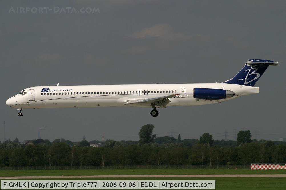F-GMLK, 1988 McDonnell Douglas MD-83 (DC-9-83) C/N 49672, MD83 Blue Line