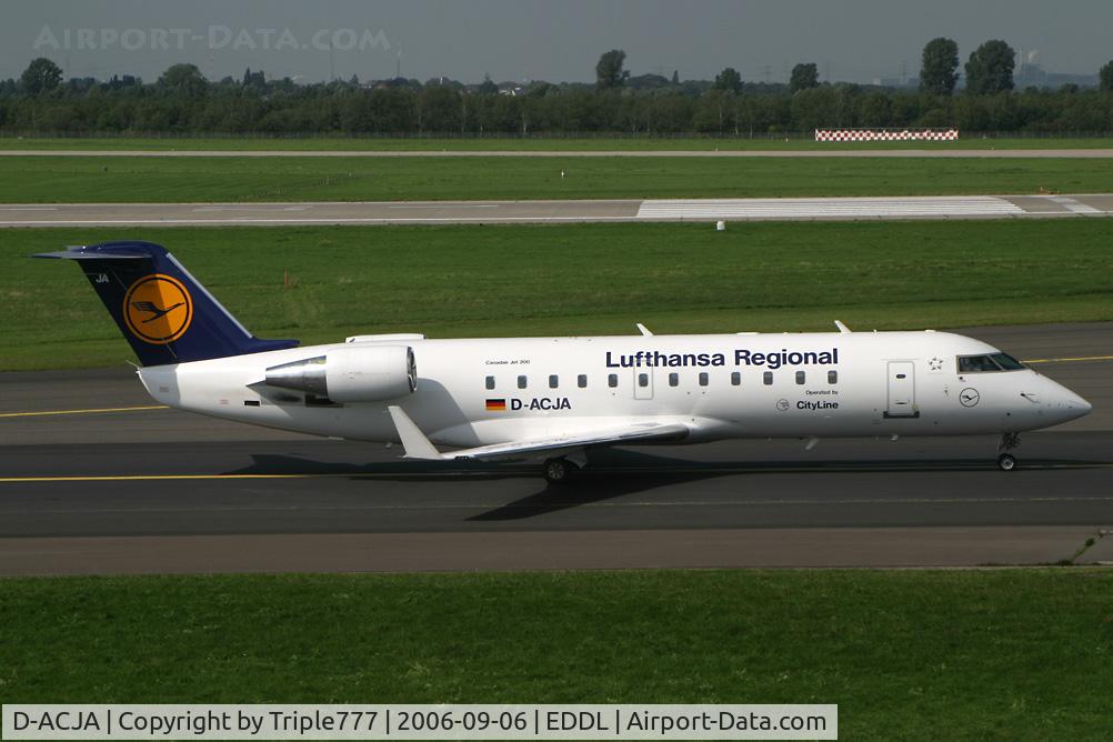 D-ACJA, 1996 Canadair CRJ-100LR (CL-600-2B19) C/N 7122, Cananadair CL-600 Lufthansa Regional