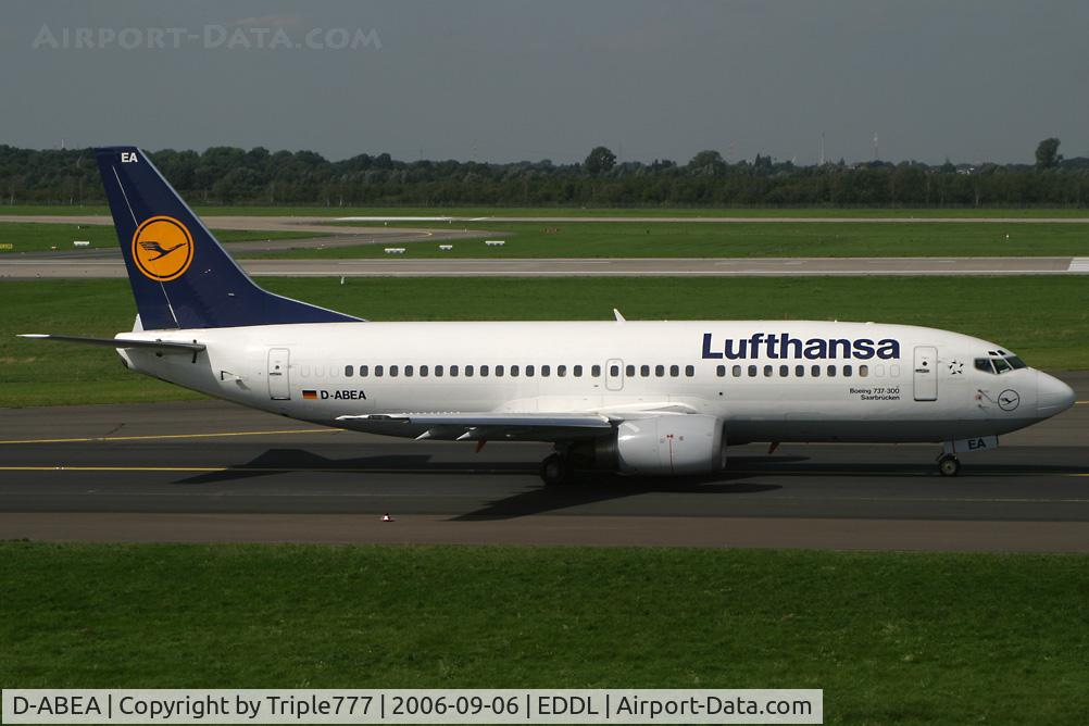 D-ABEA, 1990 Boeing 737-330 C/N 24565, Boeing 737-300 Lufthansa