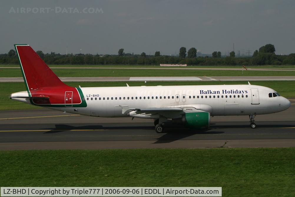 LZ-BHD, 1991 Airbus A320-211 C/N 221, Airbus 320 Balkan Holidays
