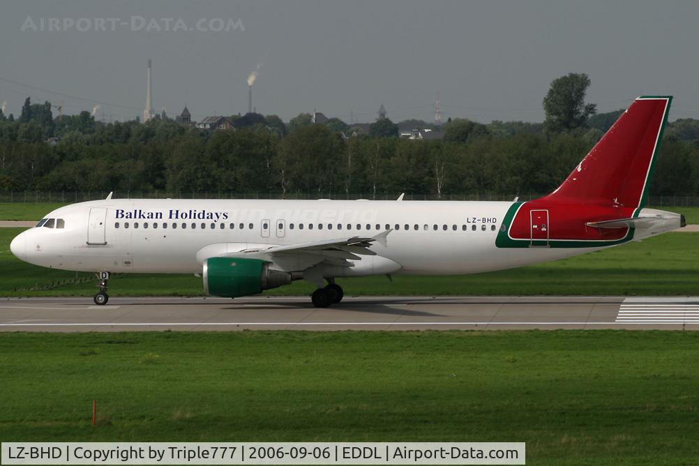 LZ-BHD, 1991 Airbus A320-211 C/N 221, Airbus 320 Balkan Holidays