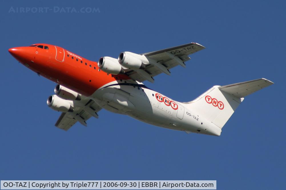 OO-TAZ, 1991 British Aerospace BAe.146-200QC Quick Change C/N E2188, BAe146 TNT