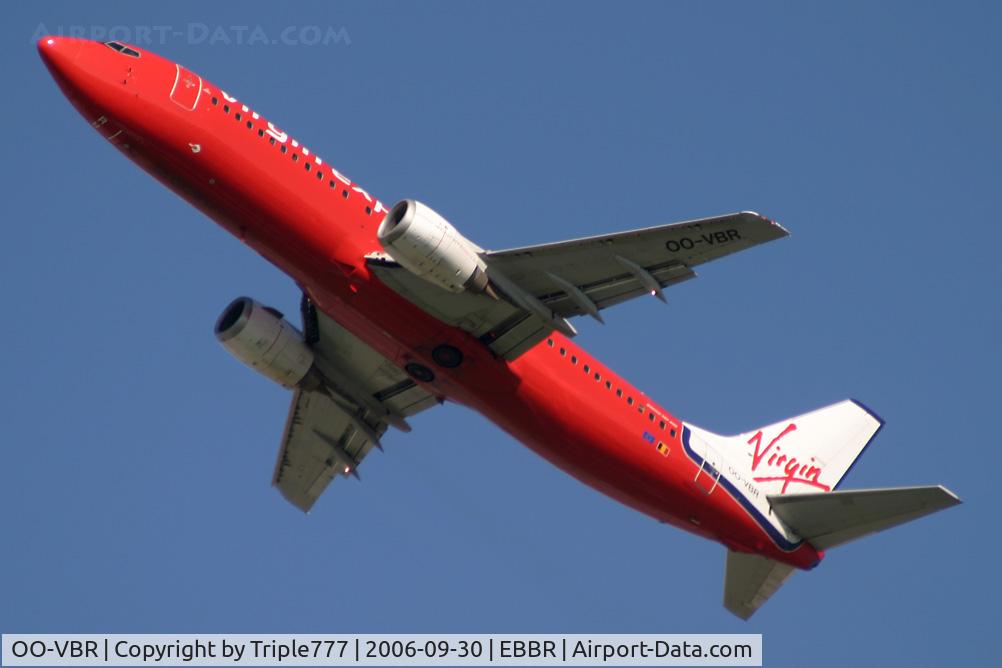 OO-VBR, 1989 Boeing 737-4Y0 C/N 24134, Boeing 737-400 Virgin Express