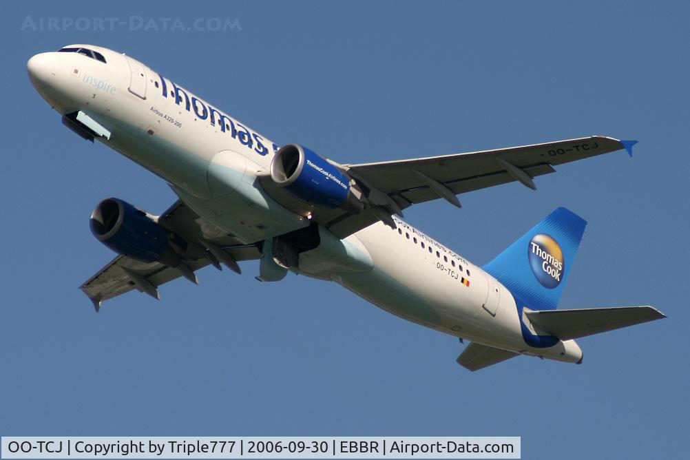 OO-TCJ, 2002 Airbus A320-214 C/N 1787, Airbus 320 Thomas Cook