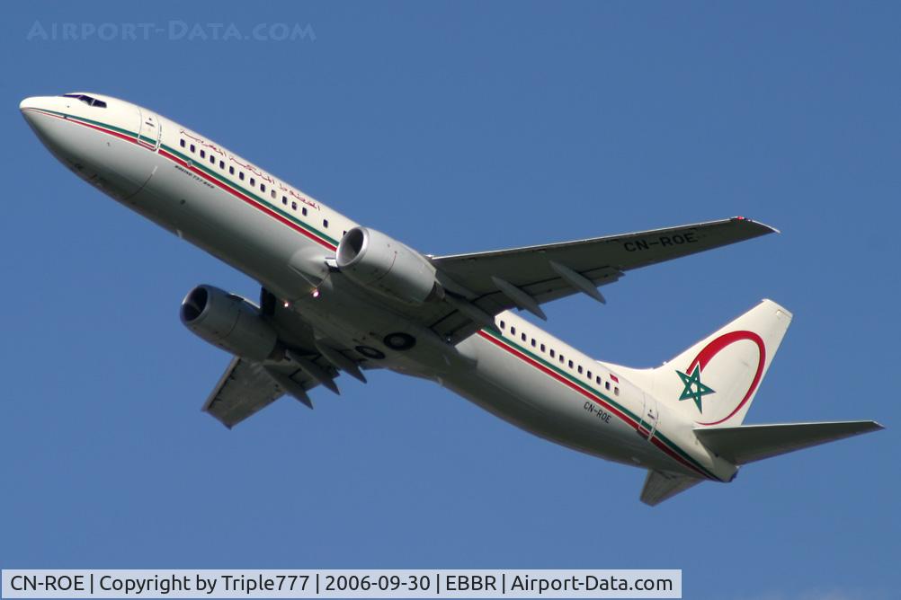 CN-ROE, 2006 Boeing 737-8B6 C/N 33063, Boeing 737-800 Royal Air Maroc