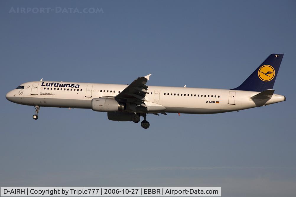 D-AIRH, 1993 Airbus A321-131 C/N 0412, Airbus 321 Lufthansa