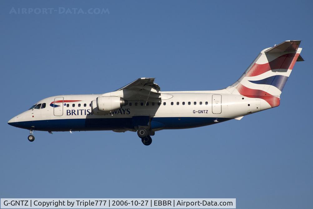 G-GNTZ, 1984 British Aerospace BAe.146-200A C/N E2036, BAe146 British Airways