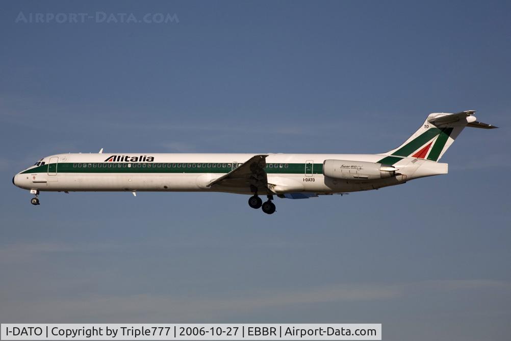 I-DATO, 1993 McDonnell Douglas MD-82 (DC-9-82) C/N 53219/2062, MD82 Alitalia