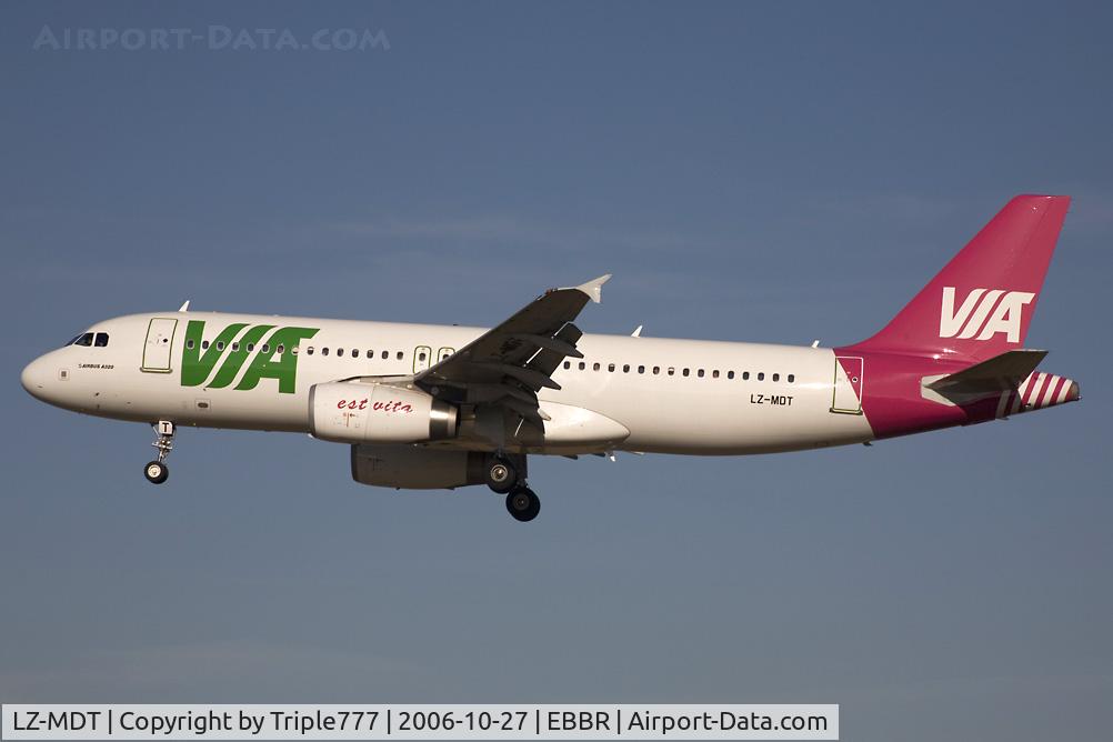 LZ-MDT, 2004 Airbus A320-232 C/N 2108, Airbus 320 VIA