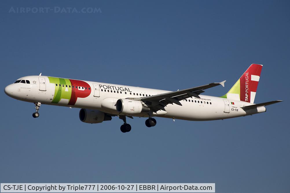 CS-TJE, 2000 Airbus A321-211 C/N 1307, Airbus 321 TAP - Air Portugal