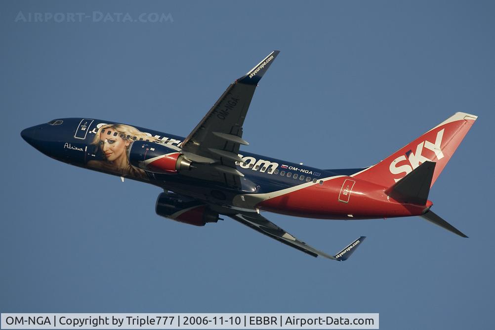 OM-NGA, 2006 Boeing 737-76N C/N 32684, Boeing 737-700 Sky Europe