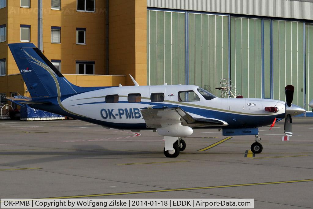 OK-PMB, Piper PA-46-500TP Malibu Meridian C/N 4697533, visitor