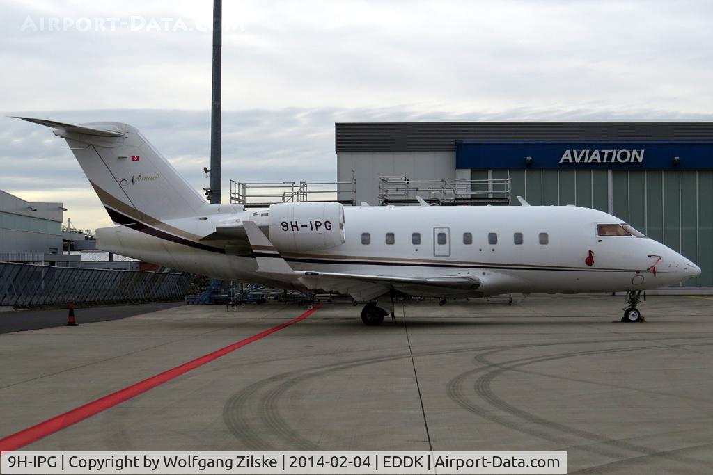 9H-IPG, 2004 Bombardier Challenger 604 (CL-600-2B16) C/N 5589, visitor