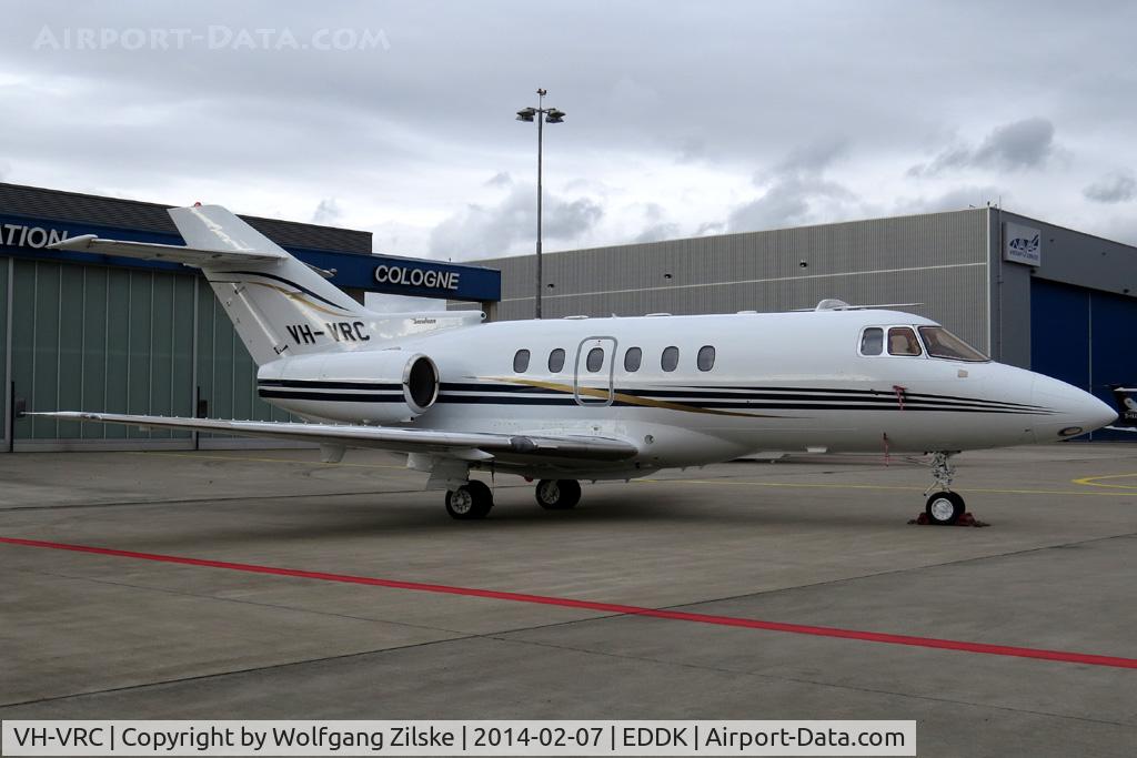 VH-VRC, 1996 Raytheon Hawker 800XP C/N 258295, visitor