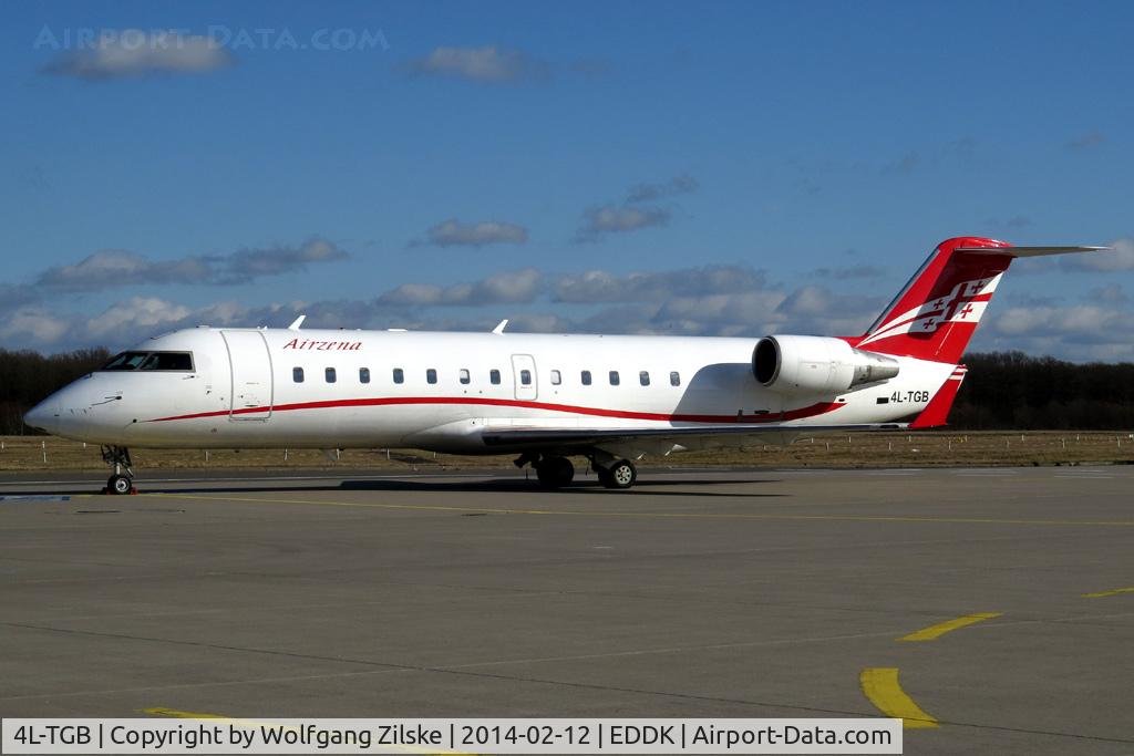 4L-TGB, 2000 Canadair CRJ-200LR (CL-600-2B19) C/N 7442, visitor