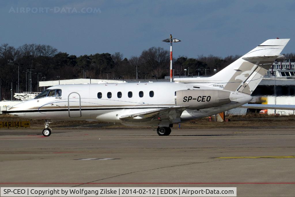 SP-CEO, 2011 Hawker Beechcraft 750 C/N HB-70, visitor