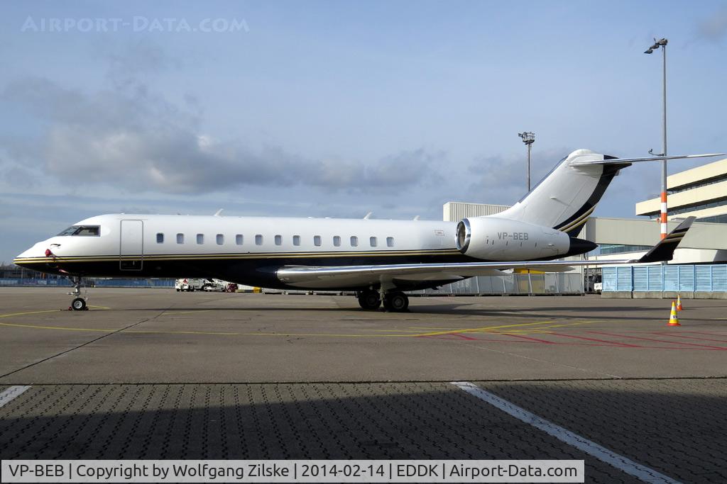 VP-BEB, 2009 Bombardier BD-700-1A10 Global Express XRS C/N 9369, visitor
