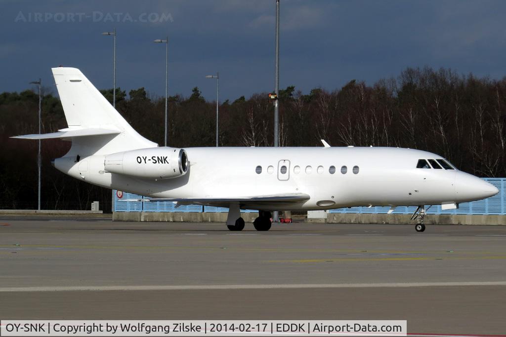 OY-SNK, 2005 Dassault Falcon 2000LX C/N 223, visitor