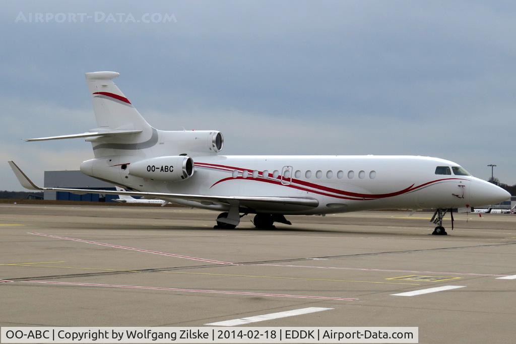 OO-ABC, 2012 Dassault Falcon 7X C/N 166, visitor