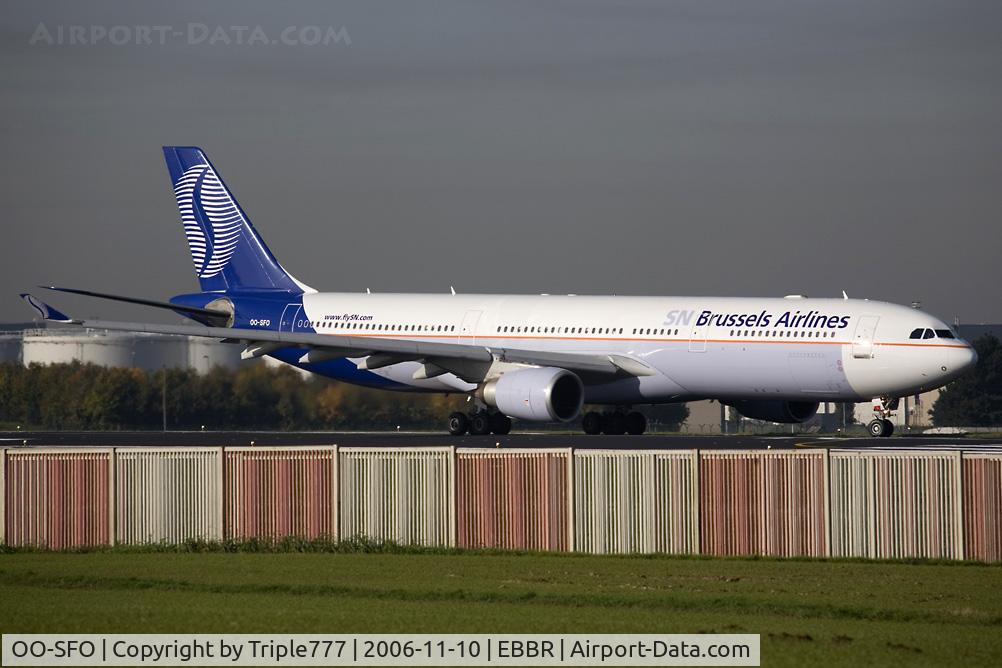 OO-SFO, 1994 Airbus A330-301 C/N 045, Airbus 330 SN Brussels Airlines