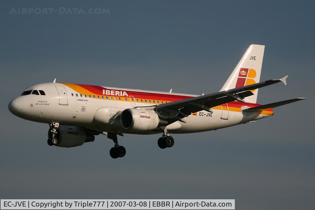 EC-JVE, 2006 Airbus A319-111 C/N 2843, Airbus 319 Iberia