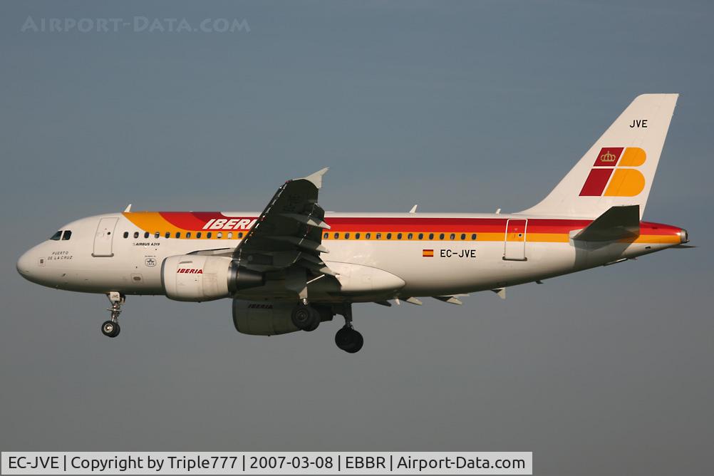 EC-JVE, 2006 Airbus A319-111 C/N 2843, Airbus 319 Iberia