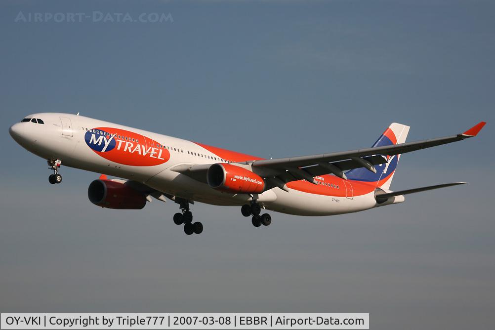 OY-VKI, 2000 Airbus A330-343X C/N 357, Airbus 330 My Travel Airways