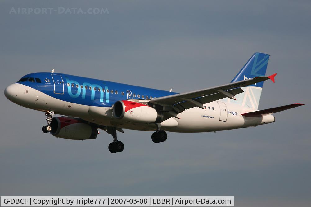 G-DBCF, 2005 Airbus A319-131 C/N 2466, Airbus 319 BMI British Midland