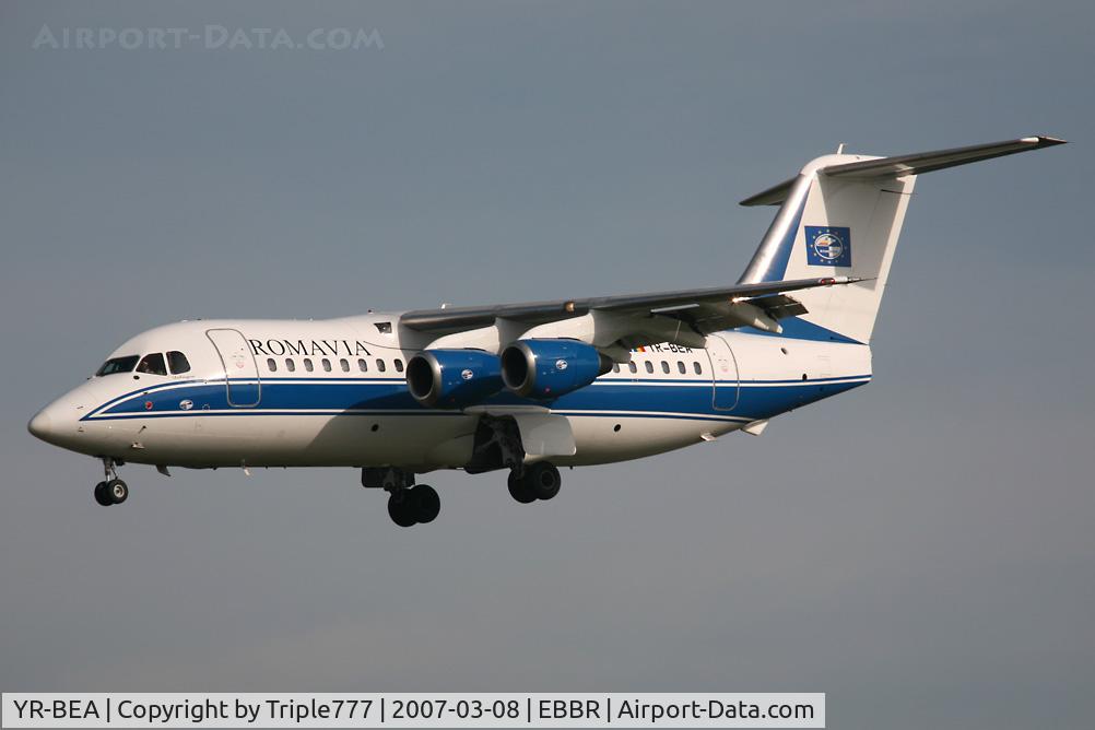 YR-BEA, 1994 British Aerospace BAe.146-200 C/N E2227, BAe146 Romavia