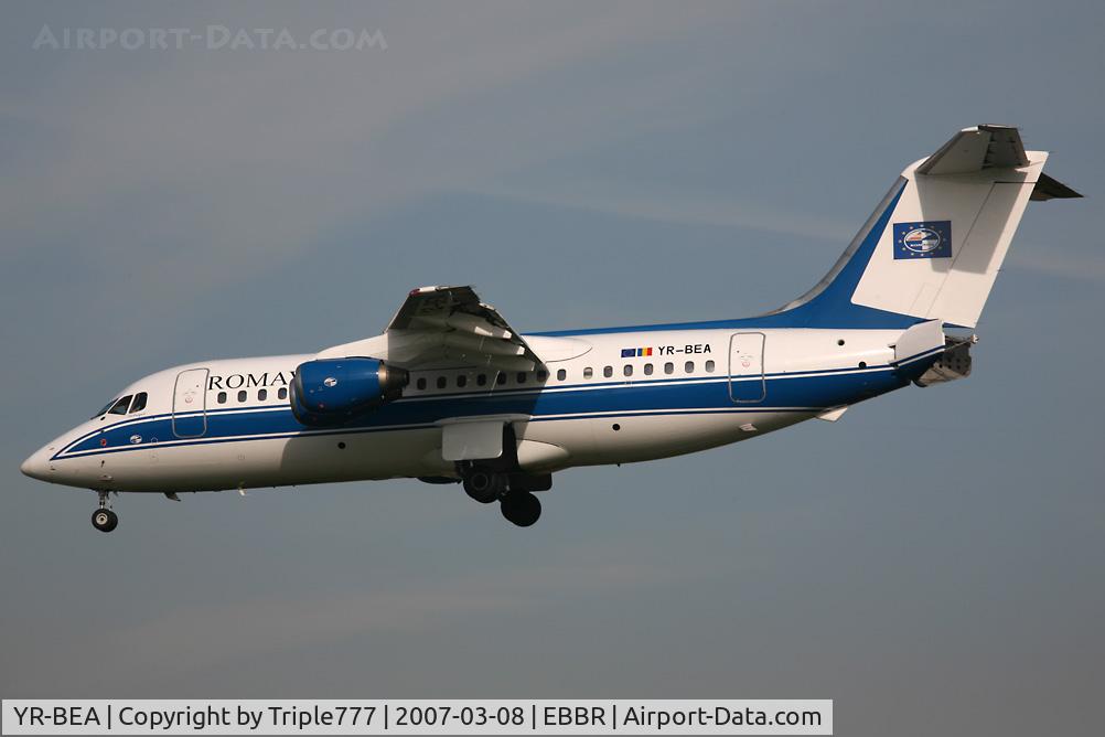 YR-BEA, 1994 British Aerospace BAe.146-200 C/N E2227, BAe146 Romavia