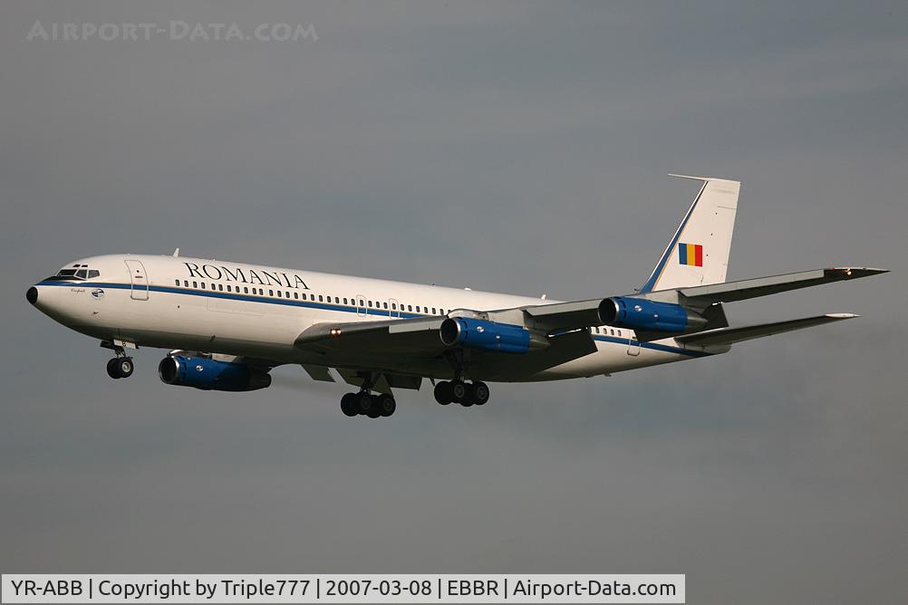 YR-ABB, 1974 Boeing 707-3K1C C/N 20804, Boeing 707 Romania