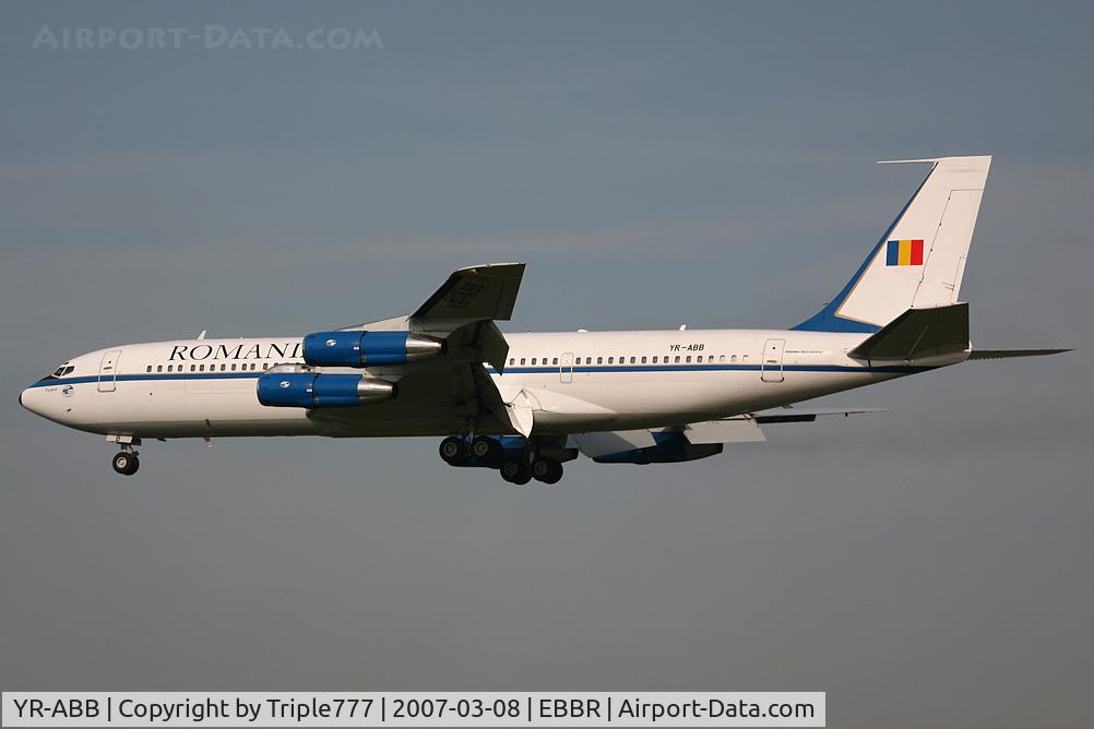 YR-ABB, 1974 Boeing 707-3K1C C/N 20804, Boeing 707 Romania