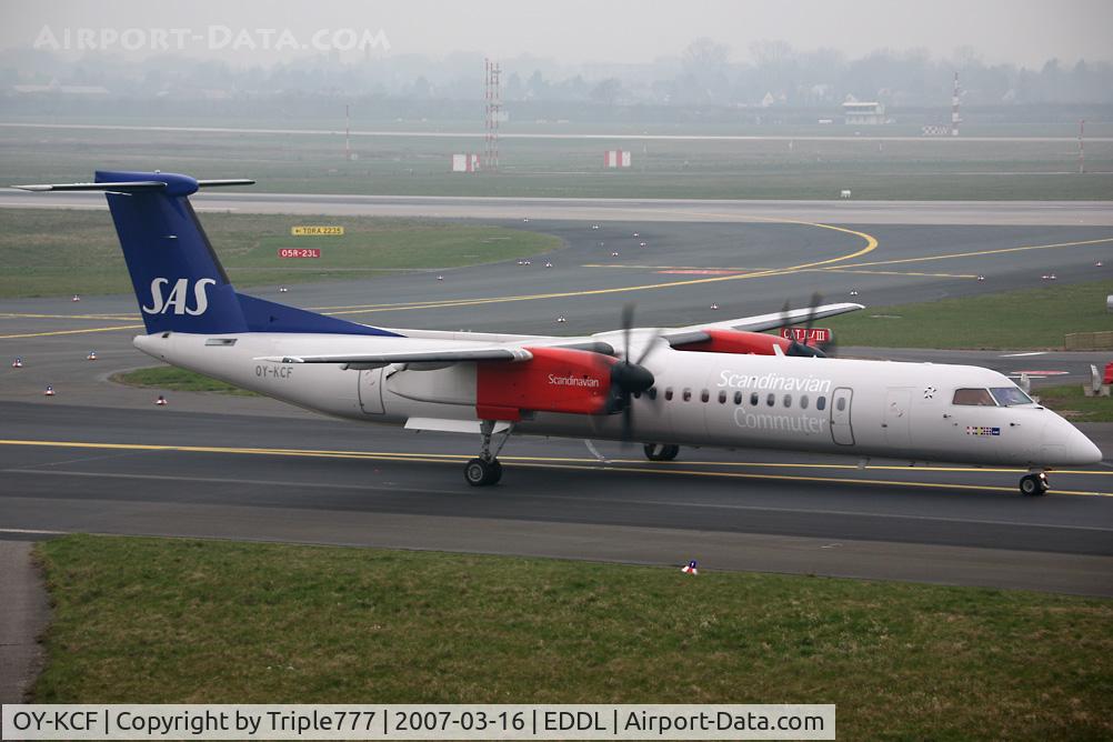 OY-KCF, 2002 De Havilland Canada DHC-8-402Q Dash 8 C/N 4062, Dash 8 SAS Commuter