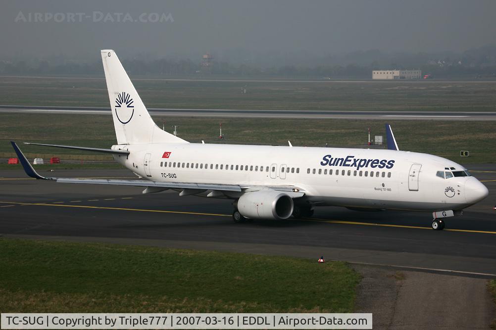 TC-SUG, 2002 Boeing 737-8CX C/N 32365, Boeing 737-800 Sun Express