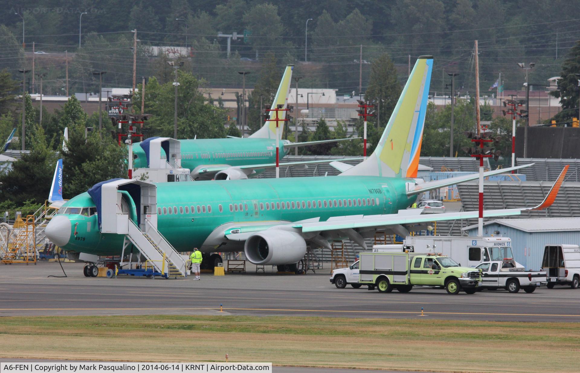 A6-FEN, 2014 Boeing 737-8KN C/N 40265, Boeing 737-800