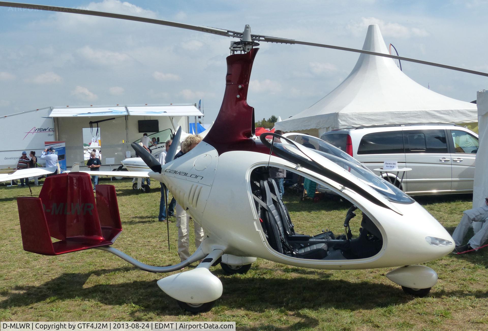 D-MLWR, AutoGyro Cavalon C/N V00033, D-MLWR at Tannheim 24.8.13