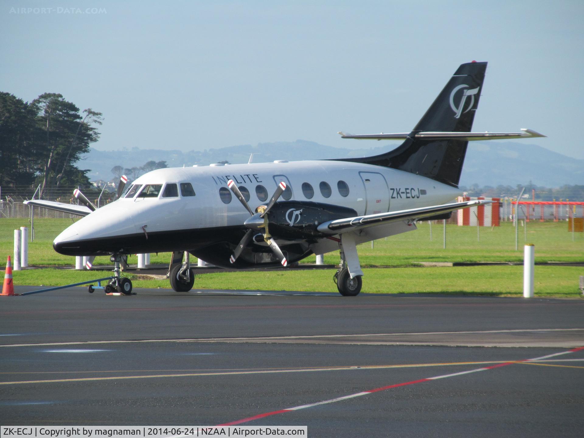 ZK-ECJ, 1992 British Aerospace BAe-3201 Jetstream 32EP C/N 969, Nice sunny long shot on cargo apron
