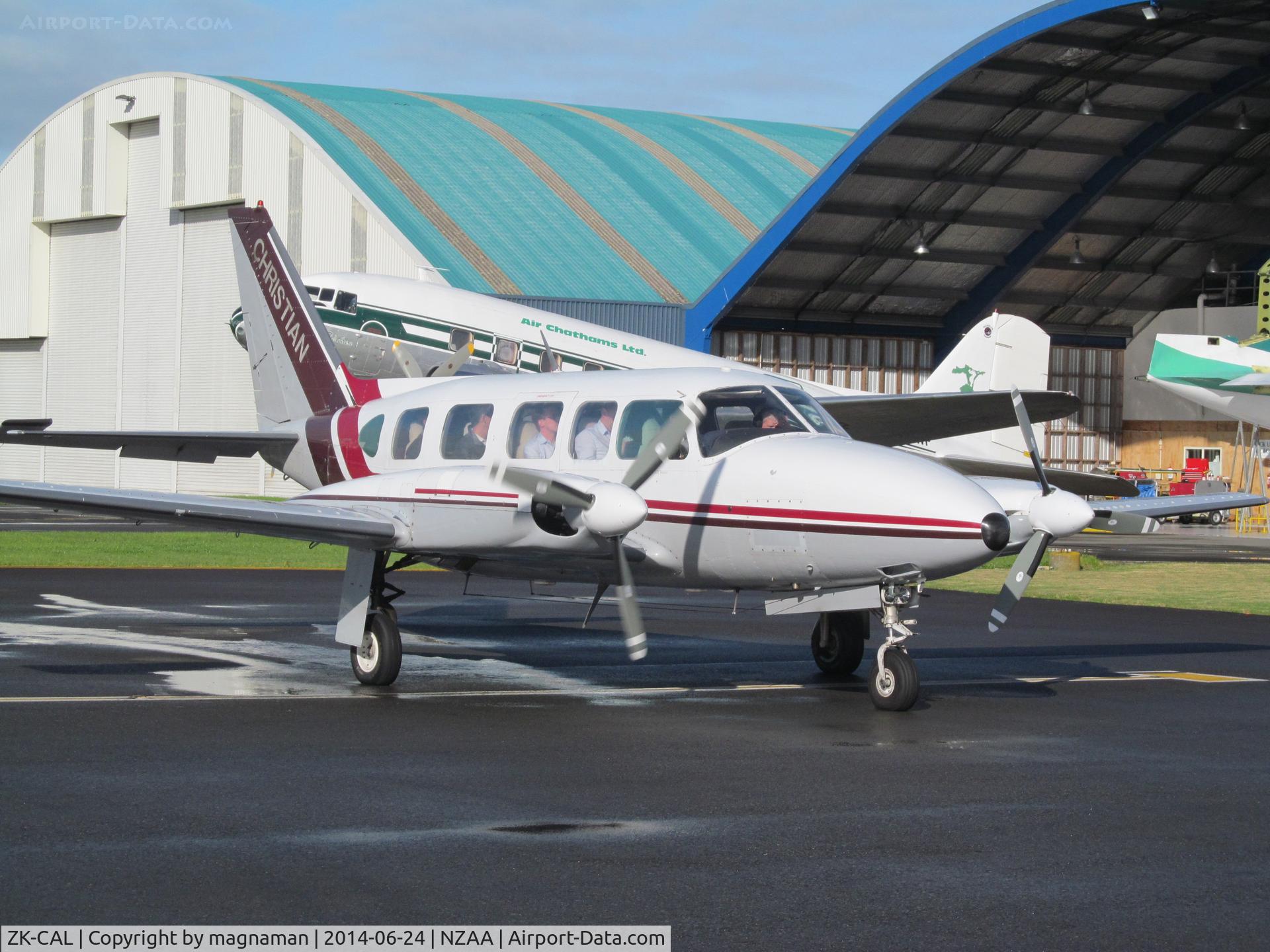 ZK-CAL, Piper PA-31-350 Chieftain C/N 31-7405241, Never seen outside of Ardmore - a rare flight perhaps