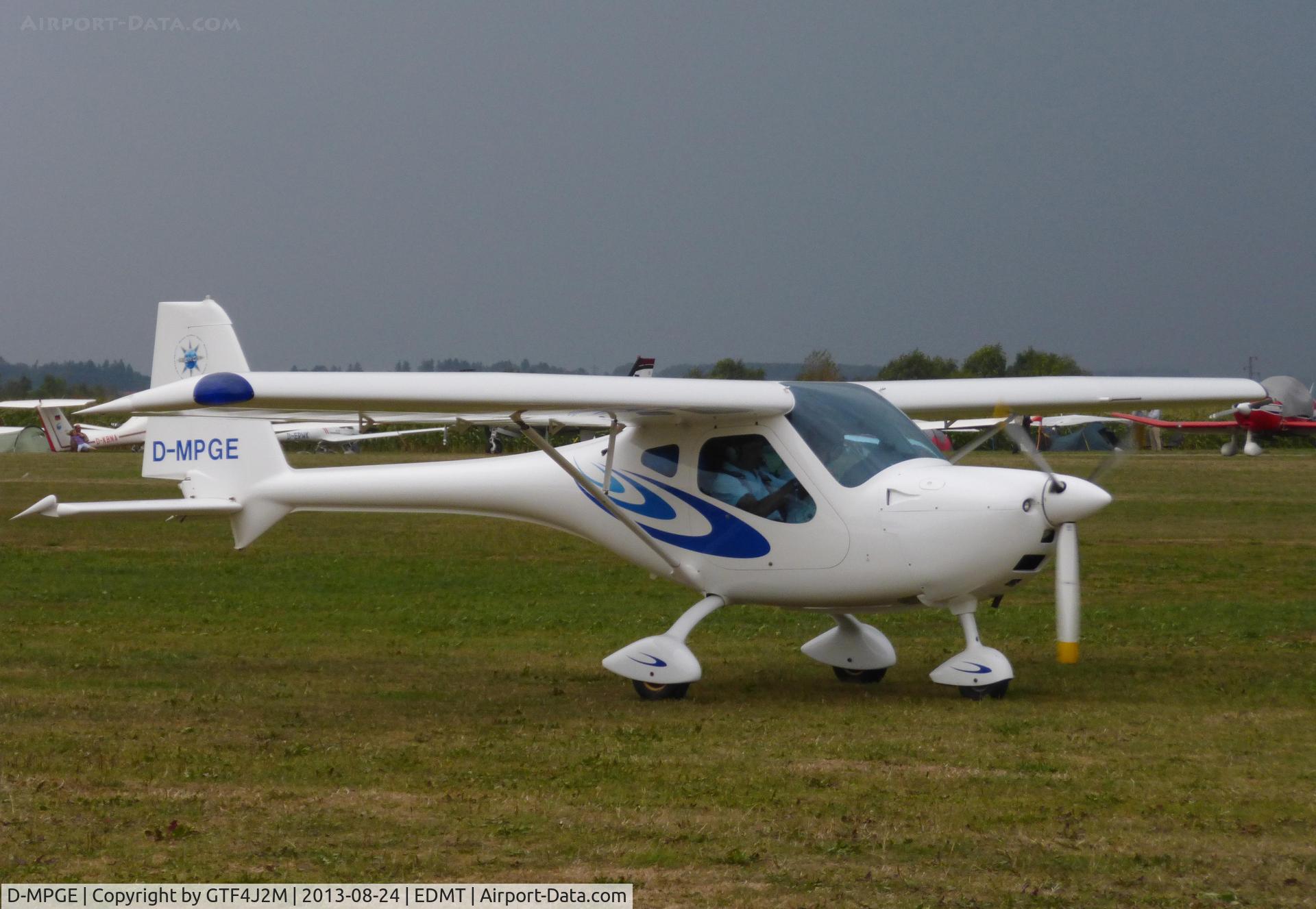 D-MPGE, Remos G-3 Mirage C/N 062, D-MPGE at Tannheim 24.8.13