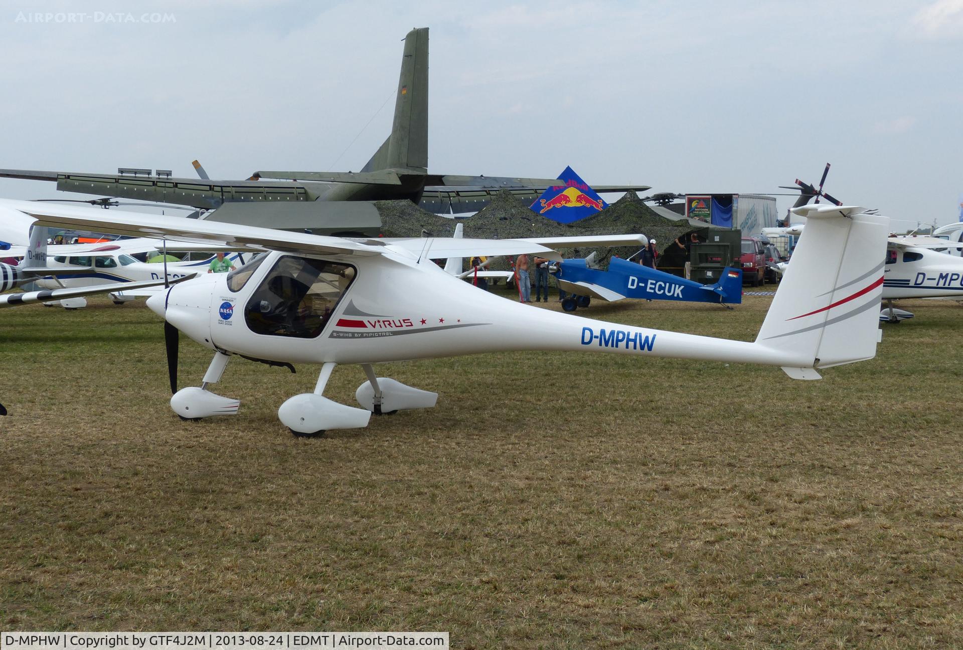 D-MPHW, Pipistrel Virus C/N Not found D-MPHW, D-MPHW at Tannheim 24.8.13