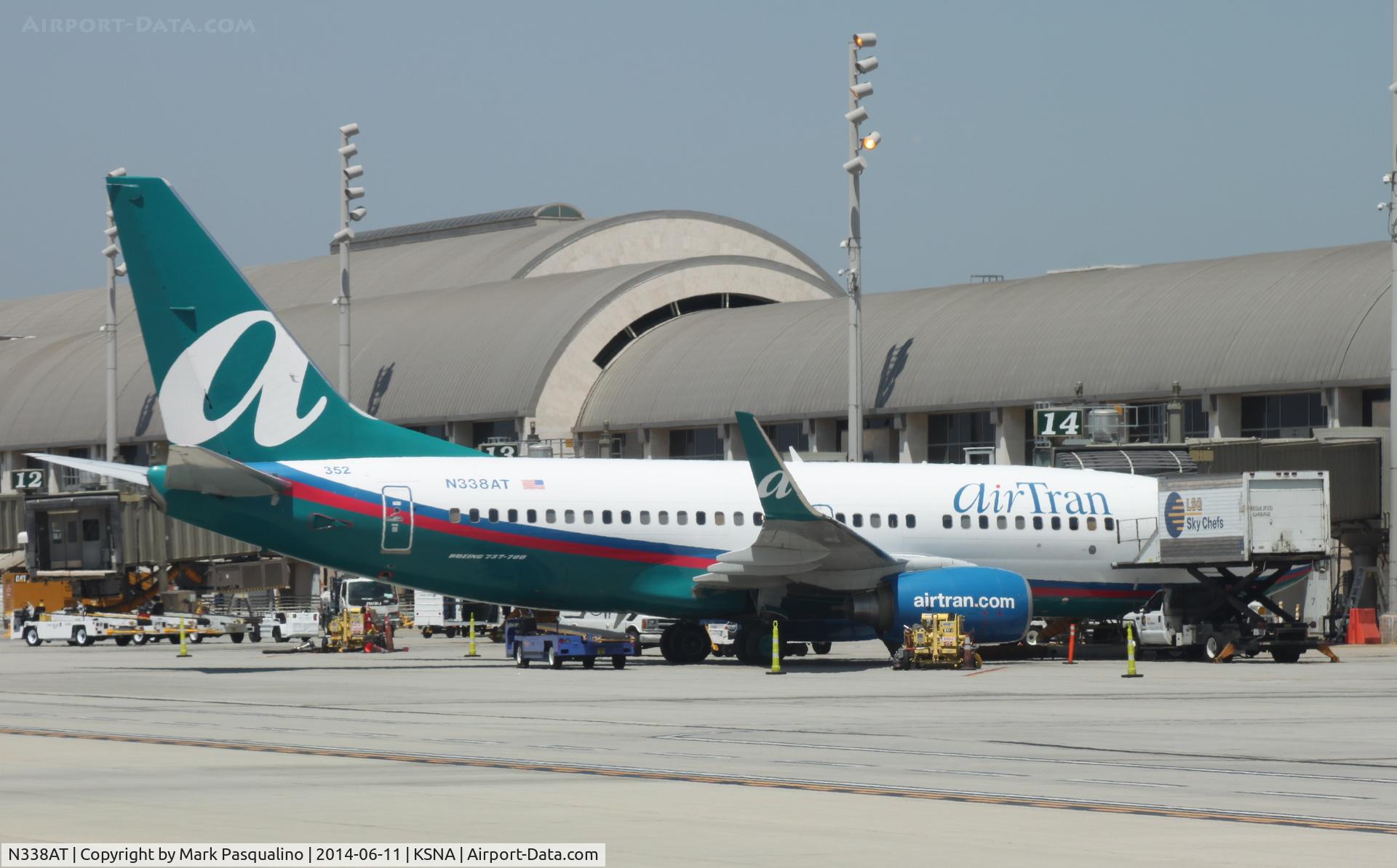 N338AT, 2008 Boeing 737-7BD C/N 33943, Boeing 737-700