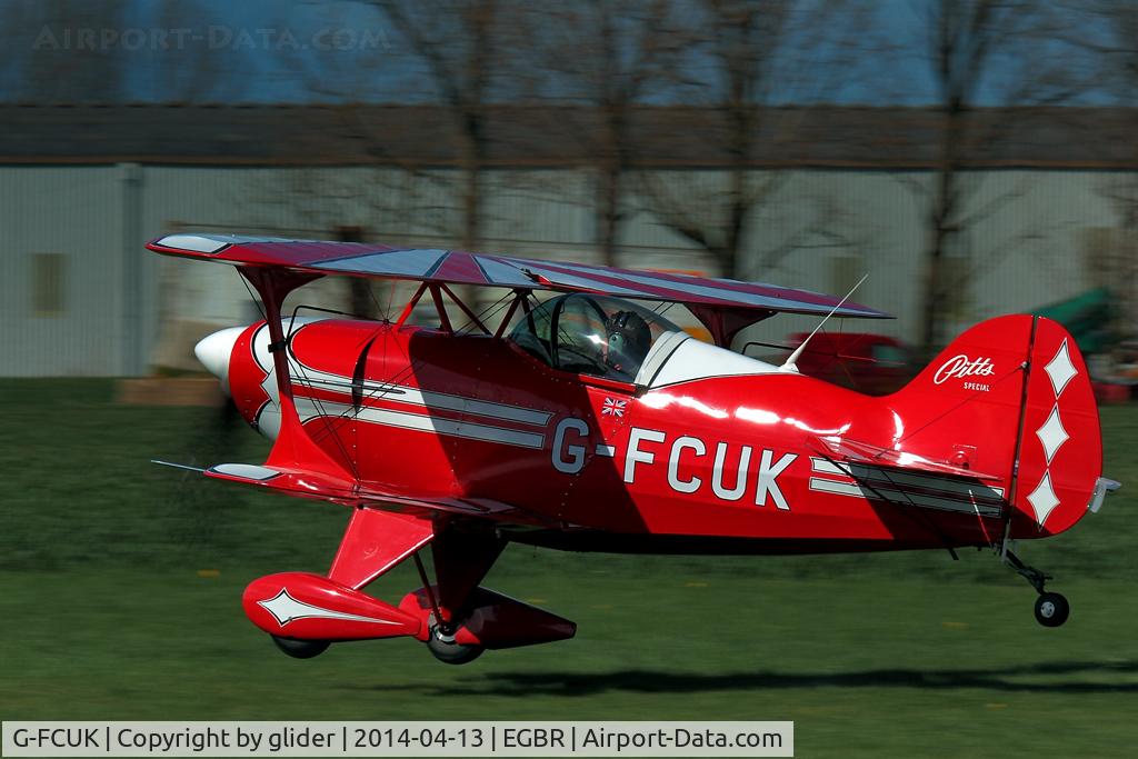 G-FCUK, 1974 Pitts S-1C Special C/N 02 (G-FCUK), Departing