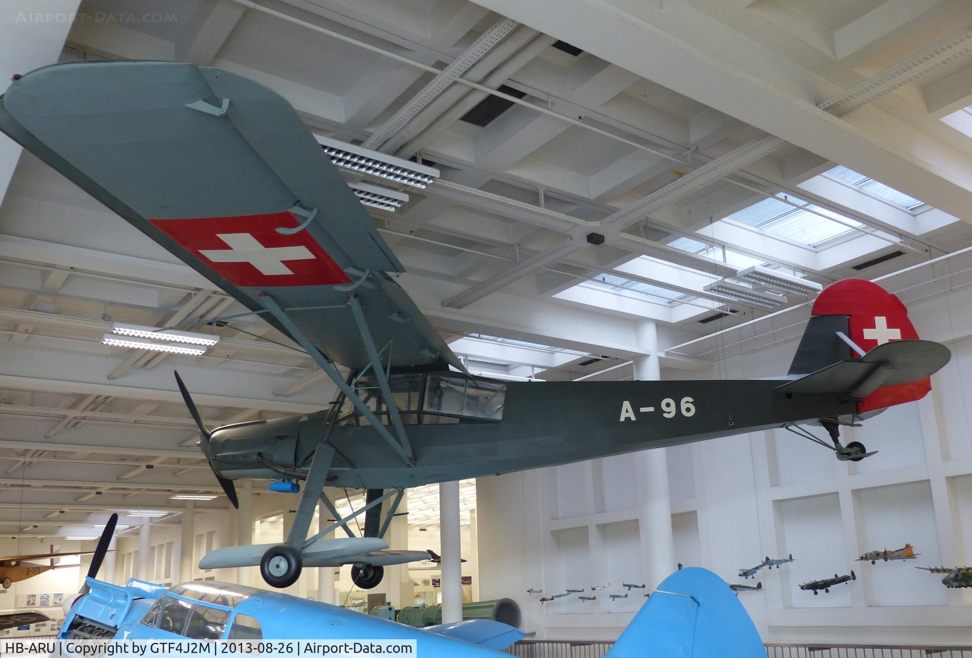 HB-ARU, Fieseler Fi-156C-3 Storch C/N 4299, HB-ARU 