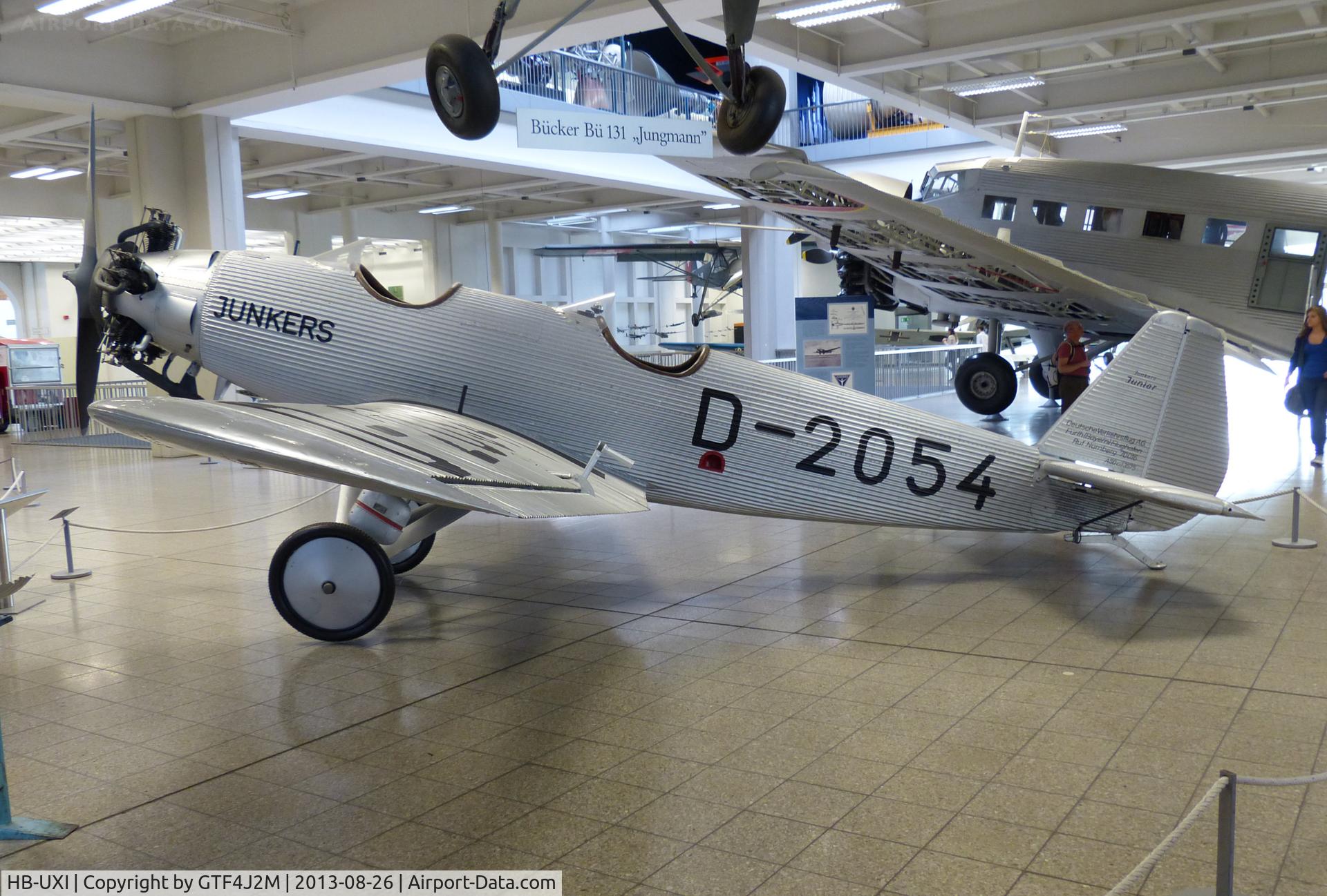 HB-UXI, 1931 Junkers A-50ci Junior C/N 3575, HB-UXI 