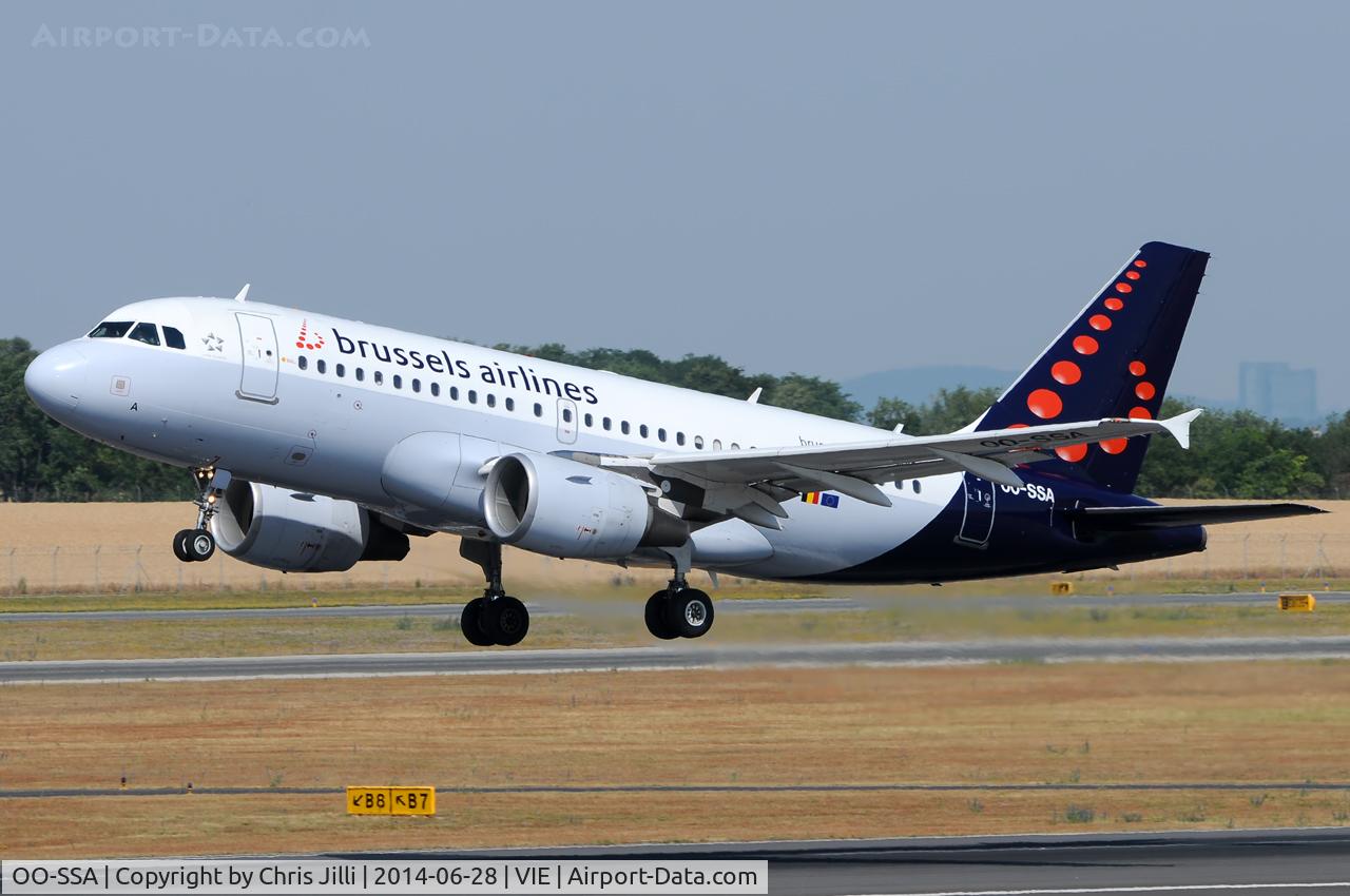 OO-SSA, 2005 Airbus A319-111 C/N 2392, Brussels Airlines