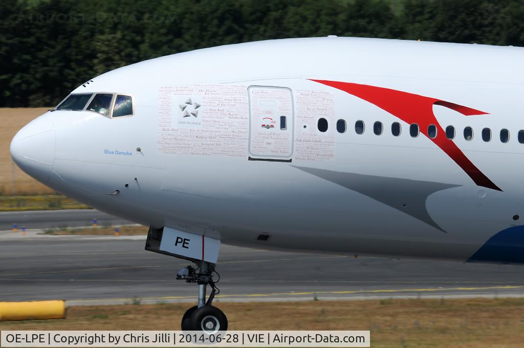 OE-LPE, 1998 Boeing 777-2Q8/ER C/N 27607, Austrian Airlines
