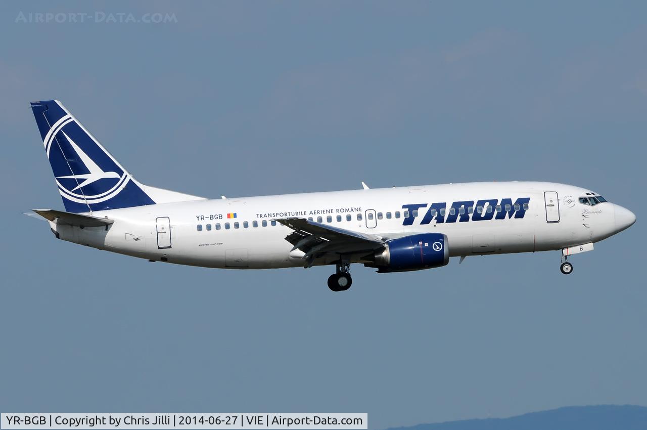 YR-BGB, 1993 Boeing 737-38J C/N 27180, TAROM