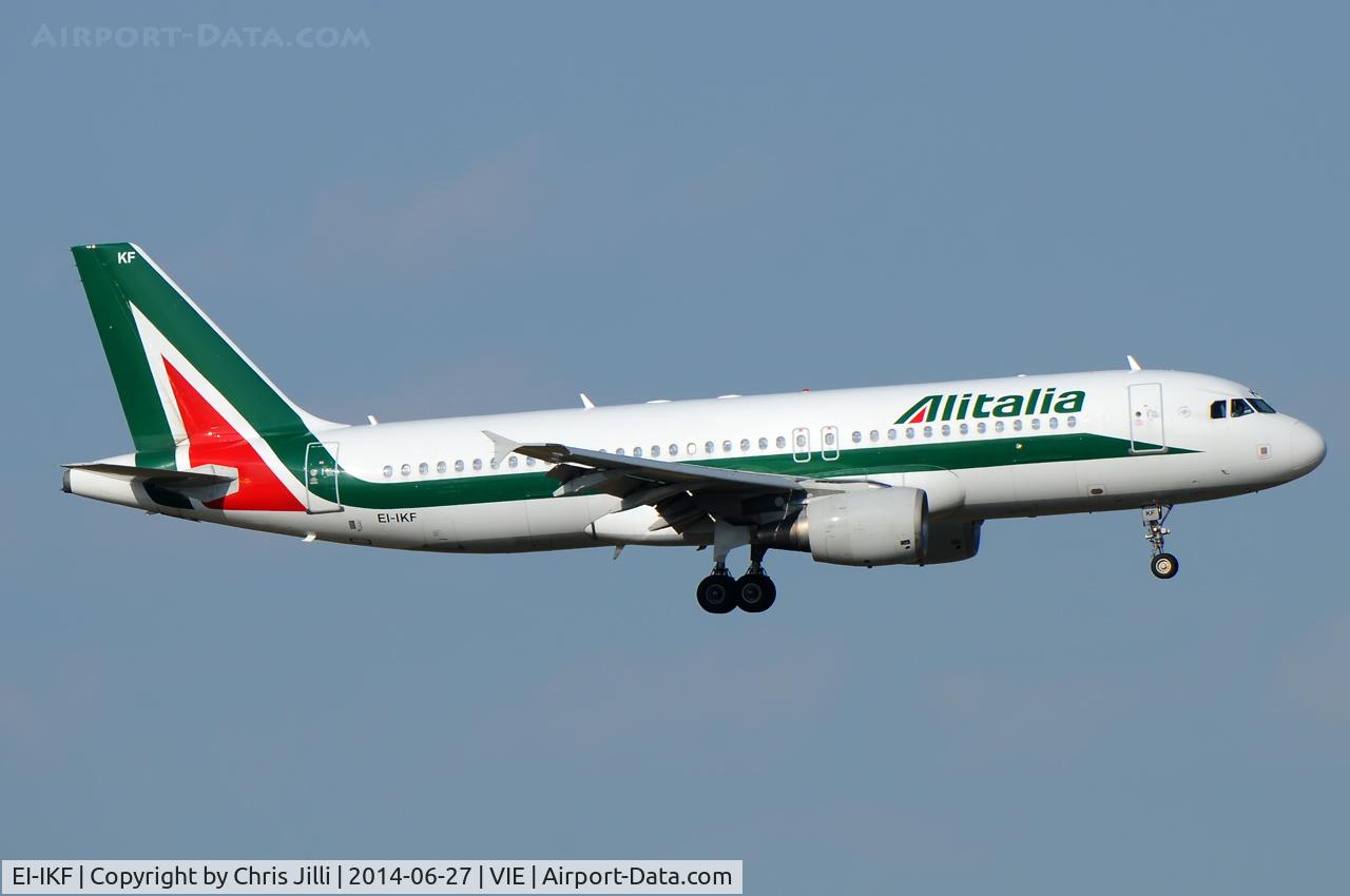 EI-IKF, 2001 Airbus A320-214 C/N 1473, Alitalia