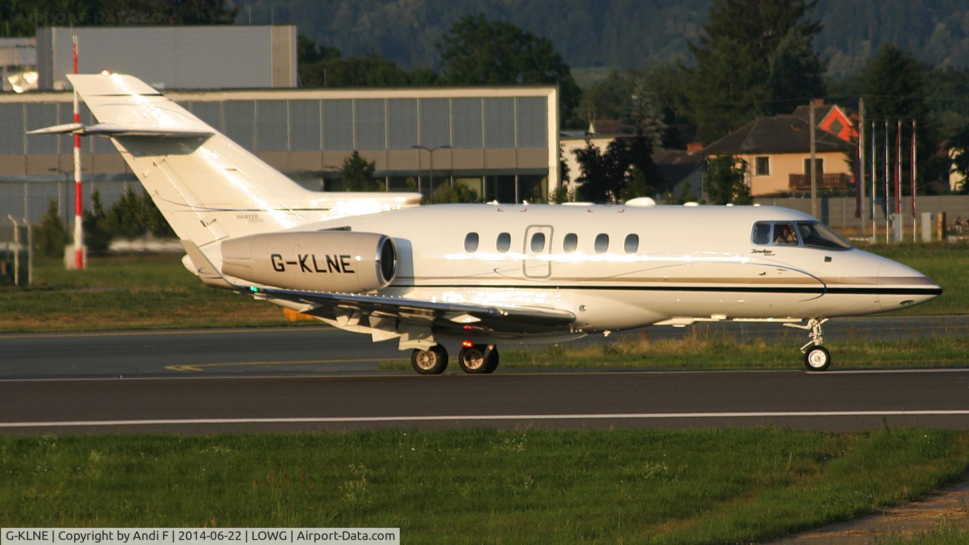 G-KLNE, 2011 Hawker Beechcraft 900XP C/N HA-0186, Saxon Air Charter LTD Raytheon Hawker 900XP